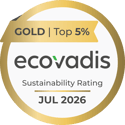 Gold EcoVadis Medal July 2026
